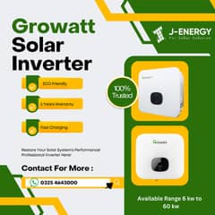 20 KW GROWATT ONGRID INVERTER/solarinverter/Withoutbattery/stock