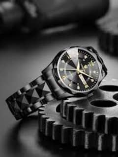 Black Binbond Prism Dial Watch ~  TUSSLEHUB   BRAND _ TUSSLEHUB