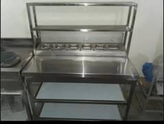 Prep Table stainless steel non magnet