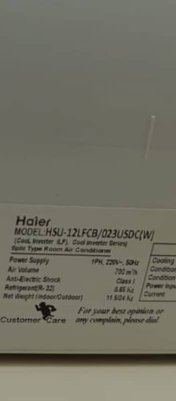 Haier AC inverter 1