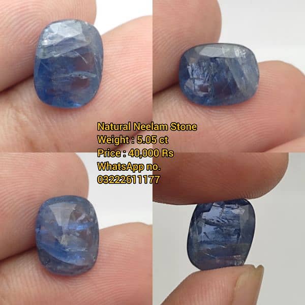 Natural Blue Sapphire Stone 5