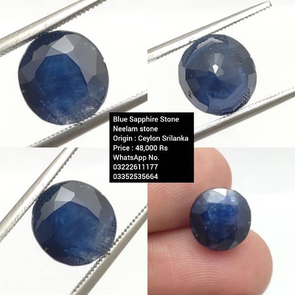 Natural Blue Sapphire Stone 7