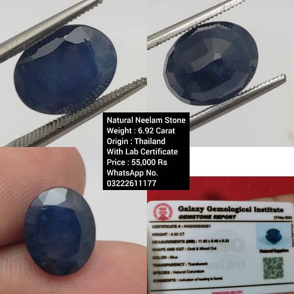 Natural Blue Sapphire Stone 10