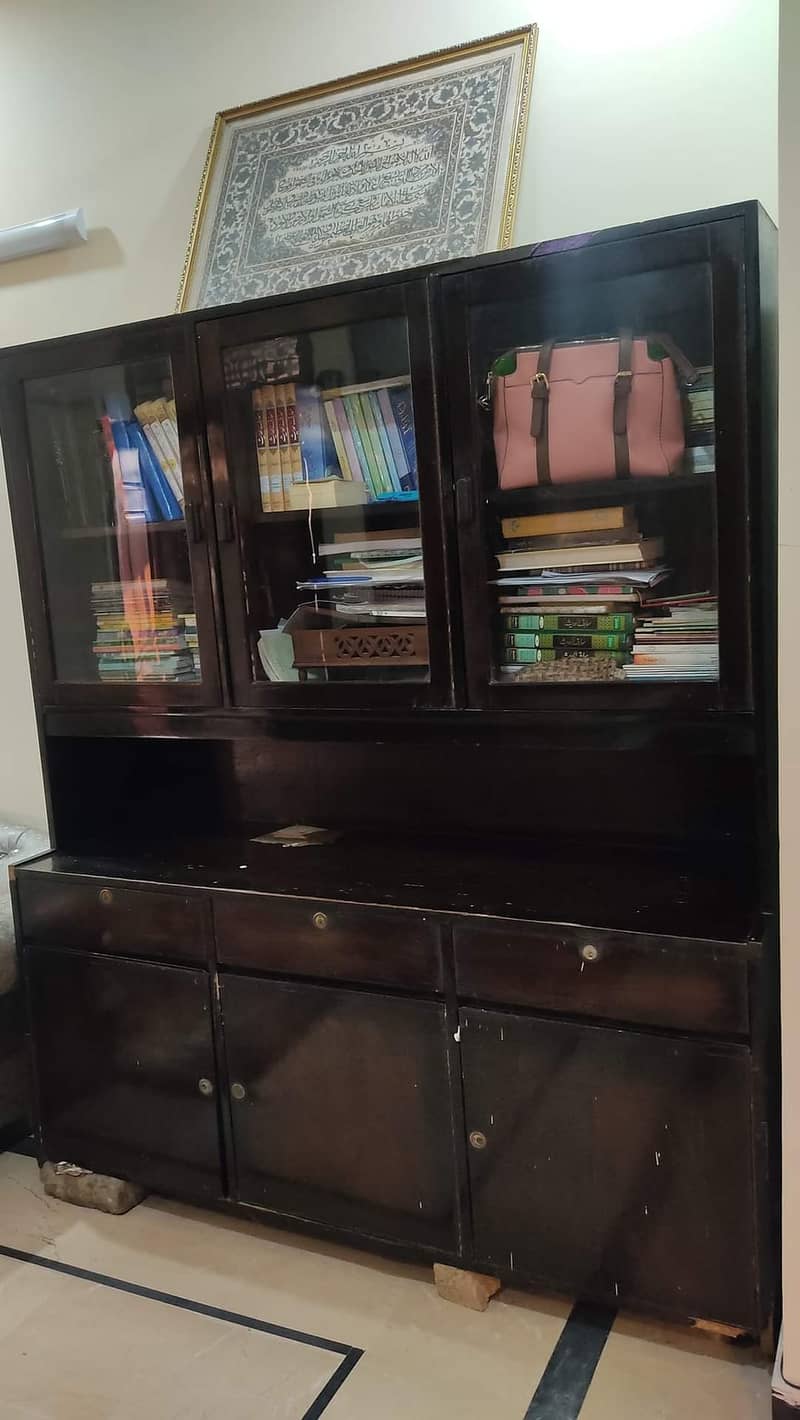 Old furniture bed,dressing table,showcase for sale 2