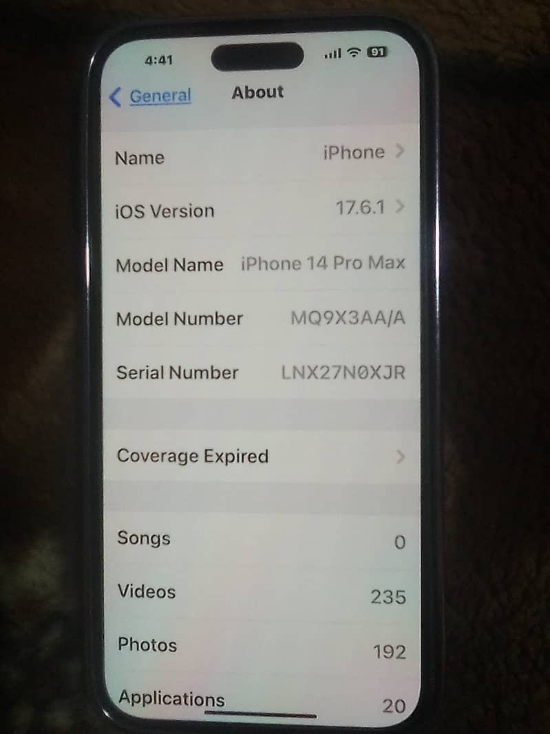 Iphone 14 pro max (non pta) 1