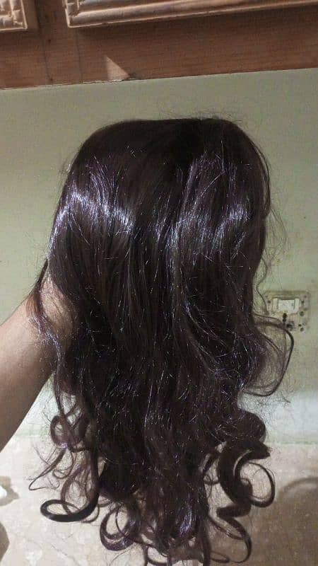 natural brown color. extension 0