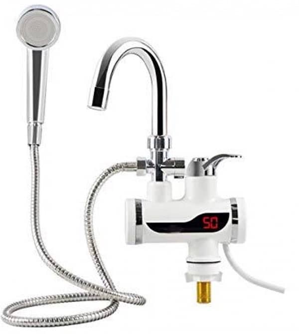 Instant hot water tap with head wash 0