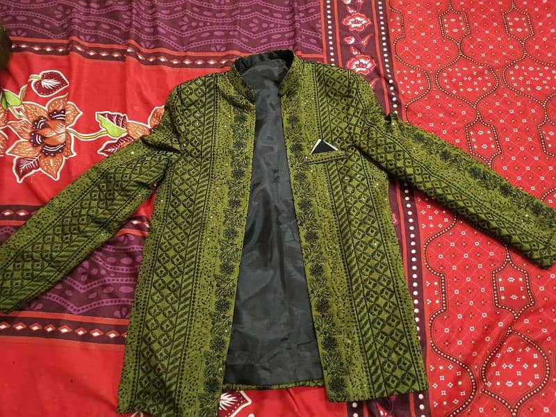 11 to 12 Year old boy Prince Coat with Kurta and Trouser. 1