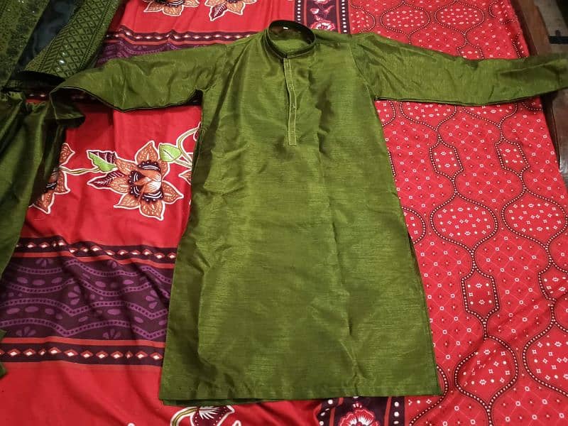 11 to 12 Year old boy Prince Coat with Kurta and Trouser. 2