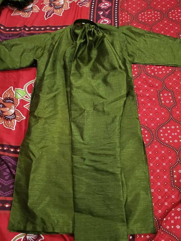 11 to 12 Year old boy Prince Coat with Kurta and Trouser. 3