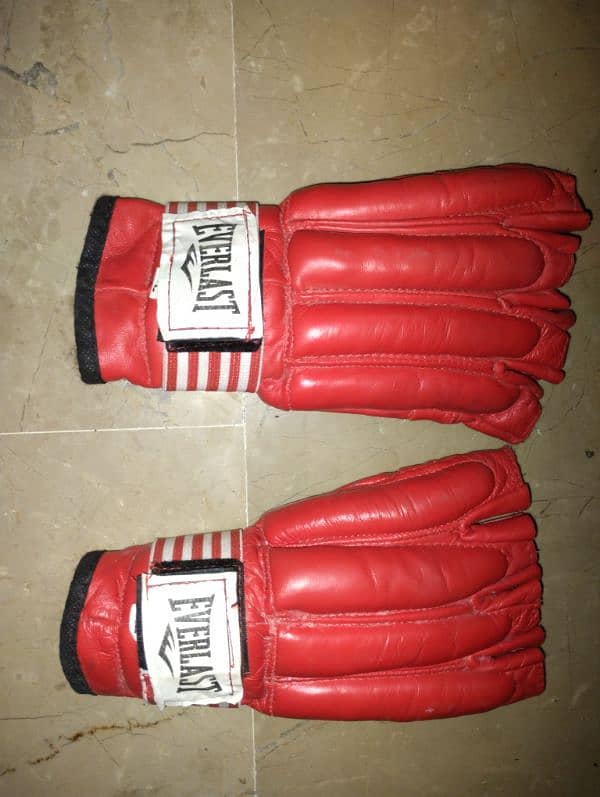 punching bag + gloves + focus mitts 5