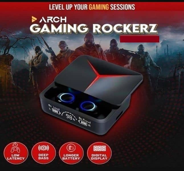 Arch Gaming Rokerz wireless gaming Earbuds 0