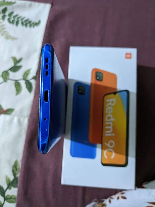 Redmi 9c 3/64 with box condition every thing is original 2