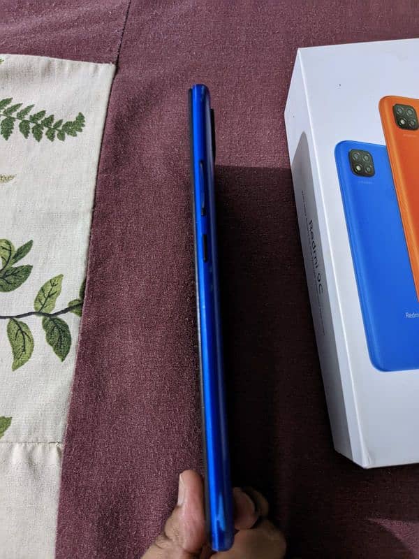 Redmi 9c 3/64 with box condition every thing is original 3