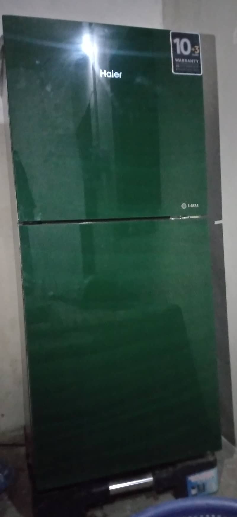 Haier fridge medium size just 2 month used ten by ten condition, 1