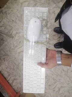 apple keyboard + mouse