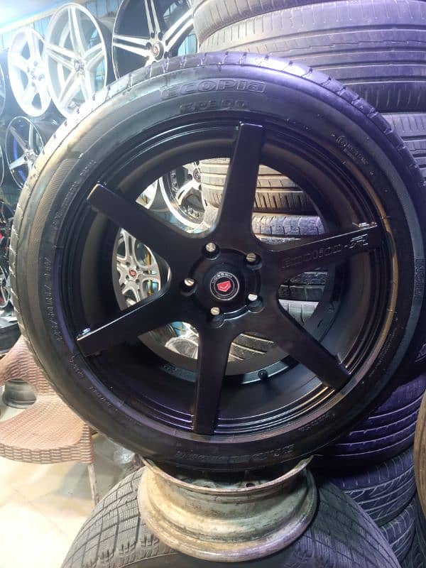 17 size used Rim 114 PCD 2