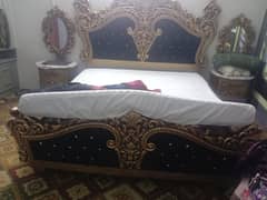 rajstani wood bed