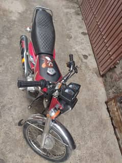 125 red clour 2023 model for sale