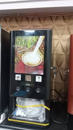 Tea and coffee vending machine brand new