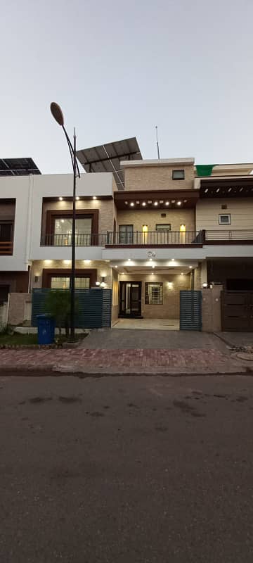 8 Marla double storey house with 15kv solar available for sale 0