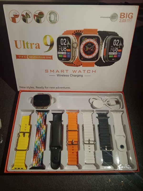 ultra 9 smart watch 7 in 1 1