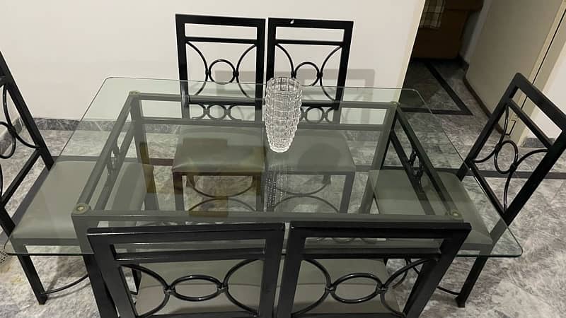 Rod Iron Dining Table 1