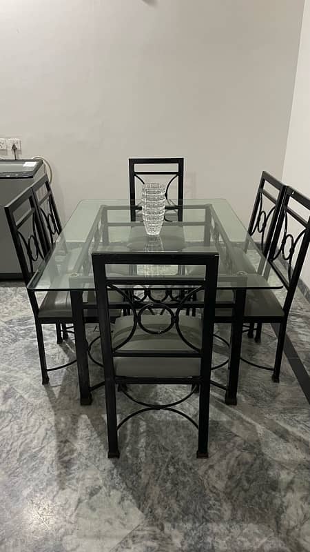 Rod Iron Dining Table 2