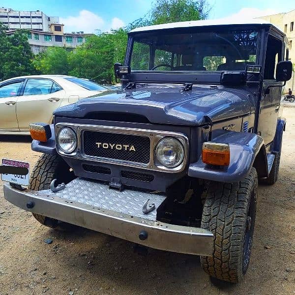 Toyota Land Cruiser 1979 with 2LT Diesel Turbo Engine 0