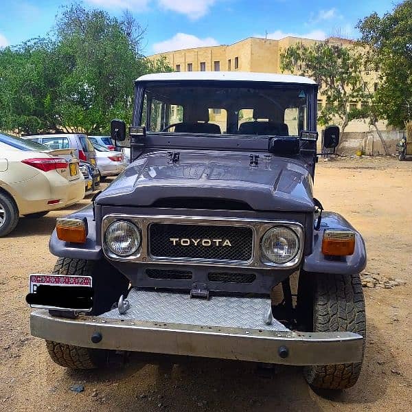 Toyota Land Cruiser 1979 with 2LT Diesel Turbo Engine 3