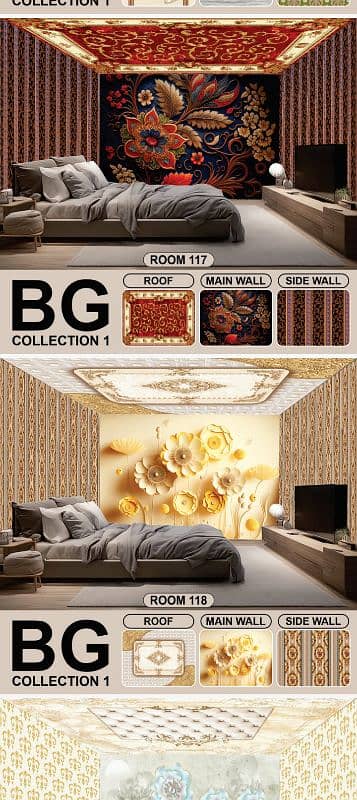 3D flex wallpaper and selling palling 10