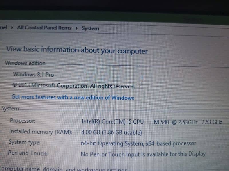 Dell Core i5 5