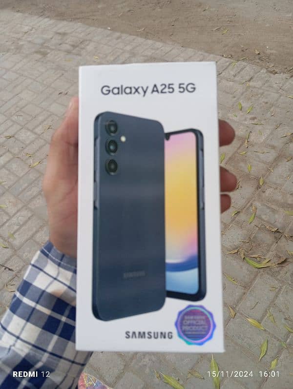 Samsung A25 5G 1 day use only 4