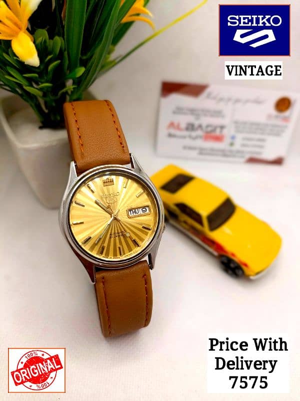 Seiko 5 automatic Japan movement  Call Msg Whatsapp 0316-1737353 12