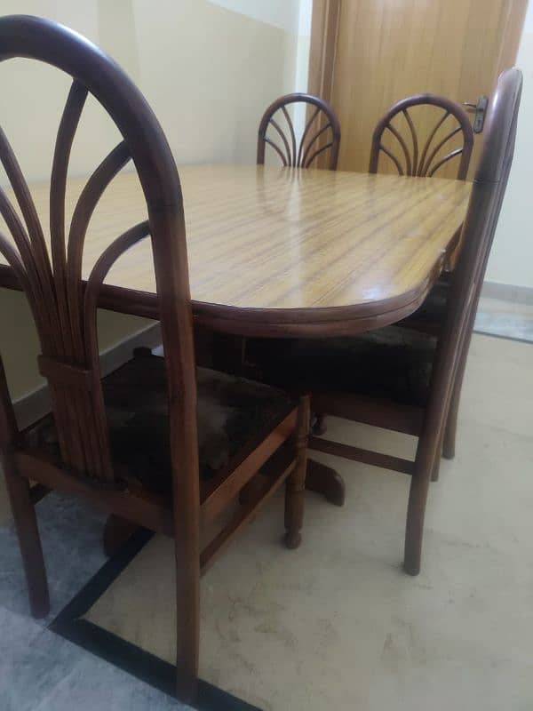 6 Chair dining table 1