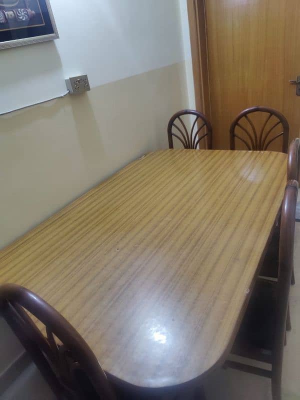 6 Chair dining table 2