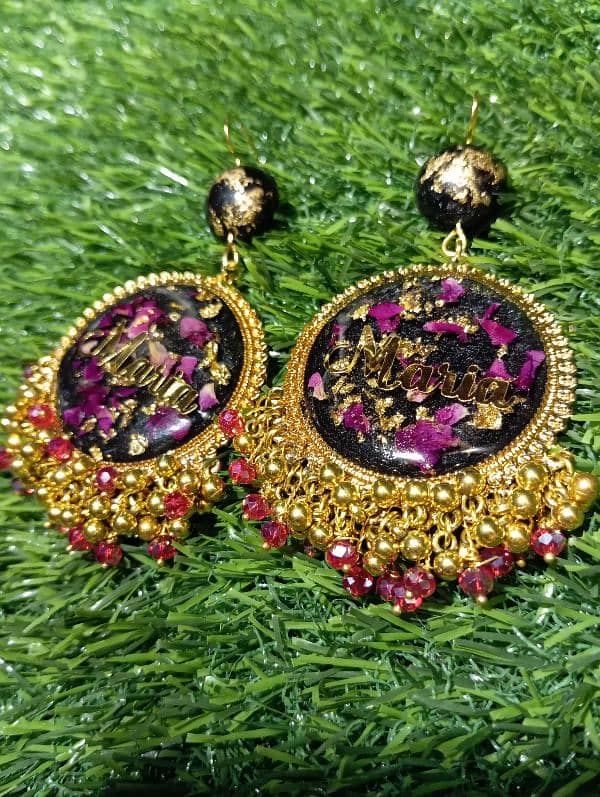 Handmade Customised jhumkay 9