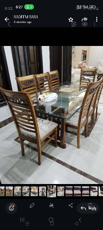 Dinning table 8 seater 2