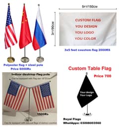 Country flags, Federal Government Flag & pole, Coustom flag, Army flag