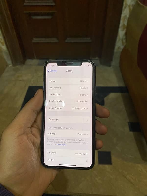 iphone X 256GB PTA 1