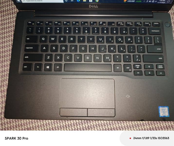 Dell Laptop 10 by 10 condition. . all ok . . . 16 Ram--512 SSD hard. . . 2