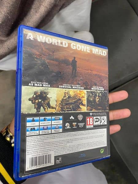 MAD MAX Ps4 game new disk 1