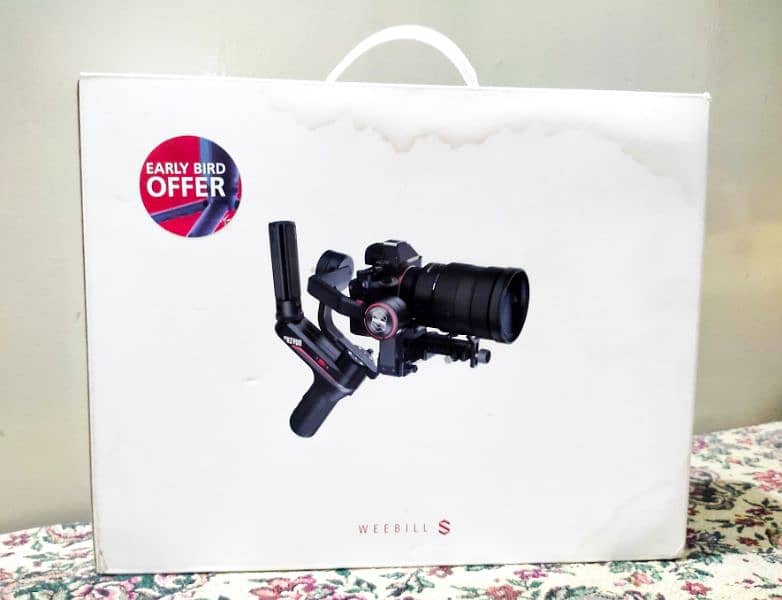 ZHIYUN Weebill S Gimbal 10/10 Mint Condition Slightly Used 0