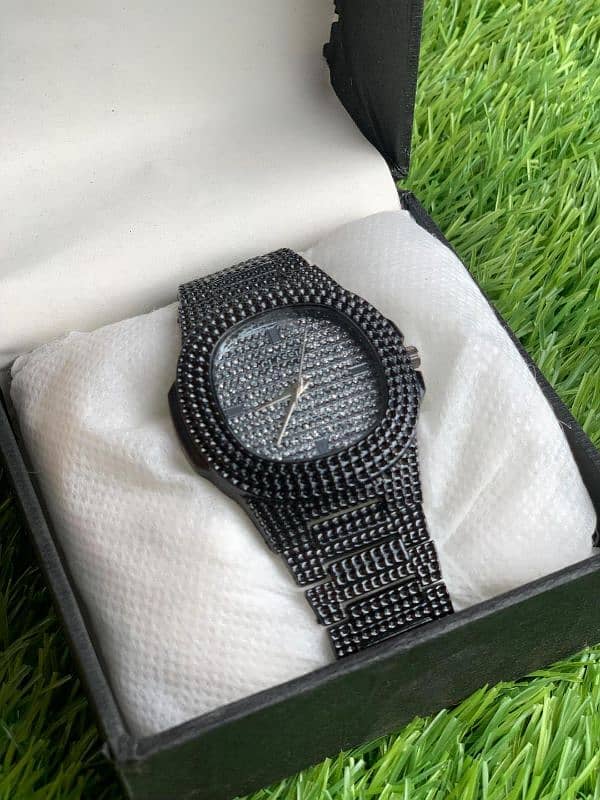 embrided mens watch 2