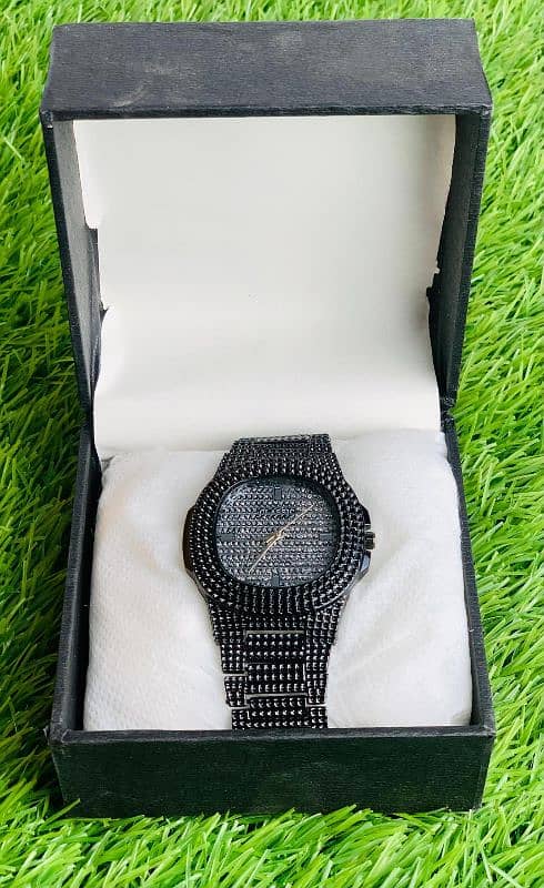 embrided mens watch 3