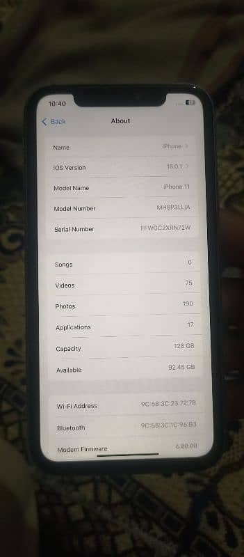 Iphone 11 (128gb) non PTA 3