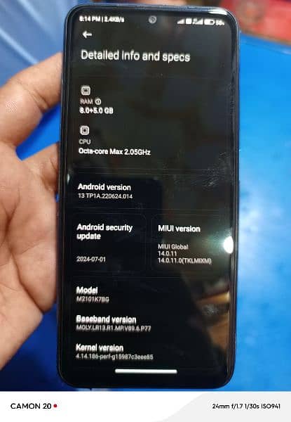 Redmi Note 10s 8gb 2