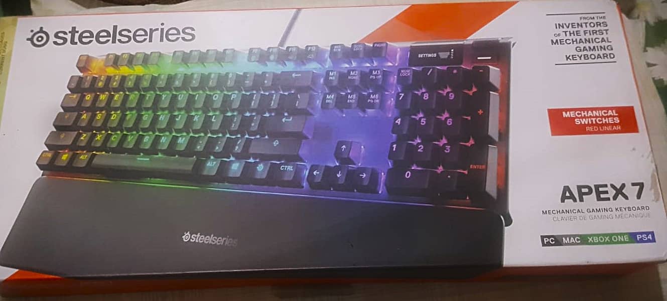 Steelseries Apex 7 MECHANICAL GAMING KEYBOARD 2