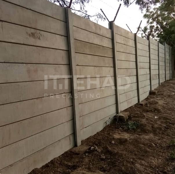 precast boundary wall 13