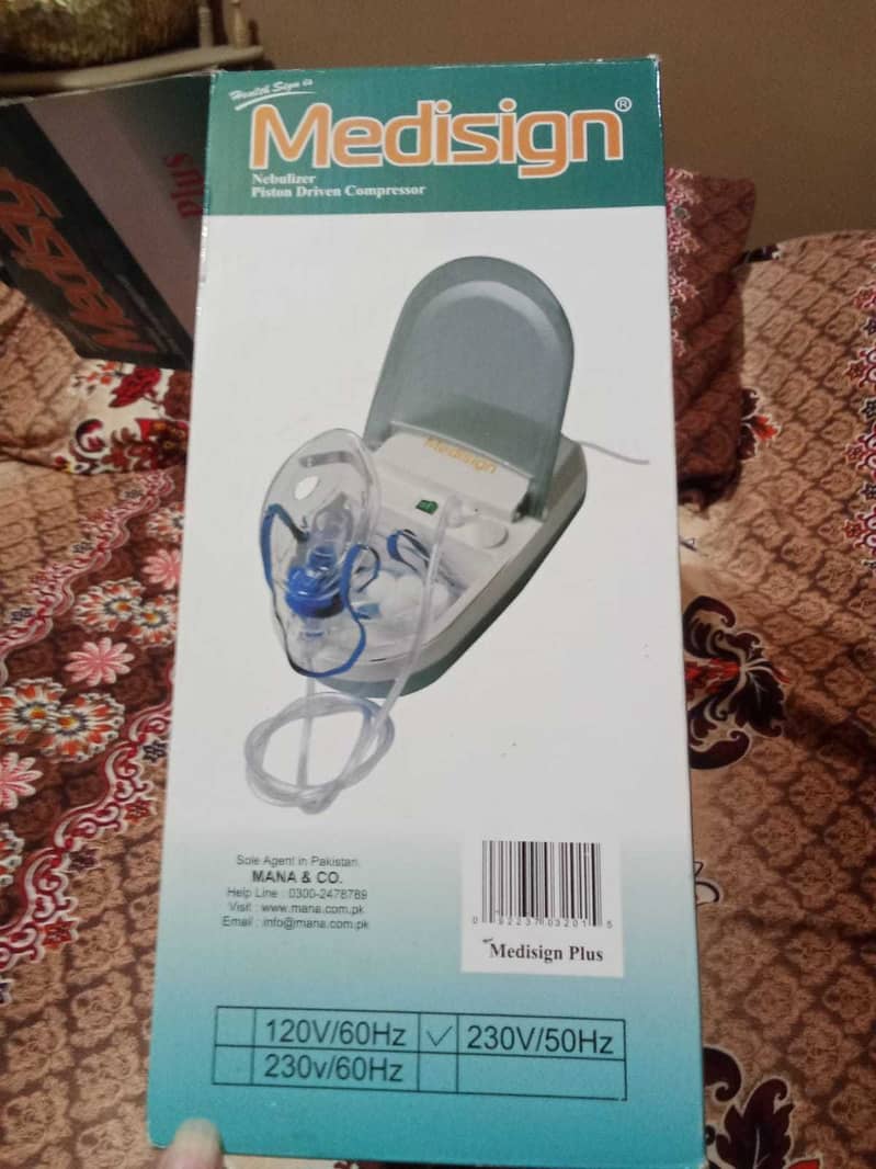 Brand New Medisign Plus Nebulizerr for Sale. Warranty, Box and all Acc 5